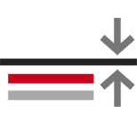 Various gasket thickness options to select the desired compression ratio Various gasket thickness options to select the desired compression ratio