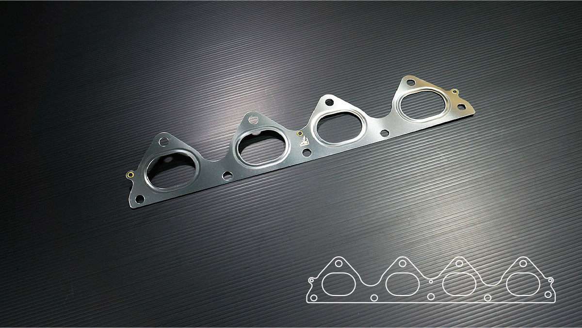 SIRUDA_Exhaust Manifold Gasket_HONDA_B16A