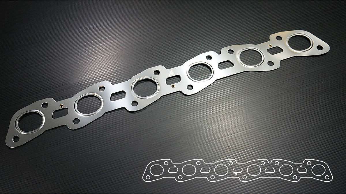 SIRUDA_排氣歧管墊片_NISSAN_RB25DET