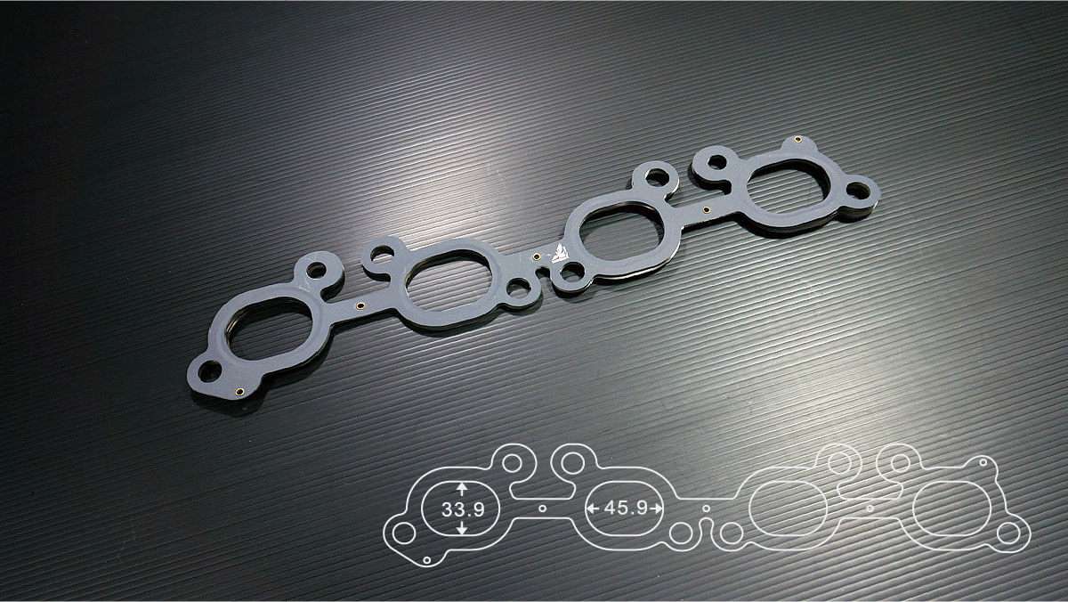 SIRUDA_排氣歧管墊片_NISSAN_SR20DET