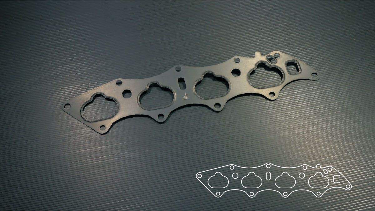 SIRUDA_インテークマニホールドガスケット_For HONDA_エンジン