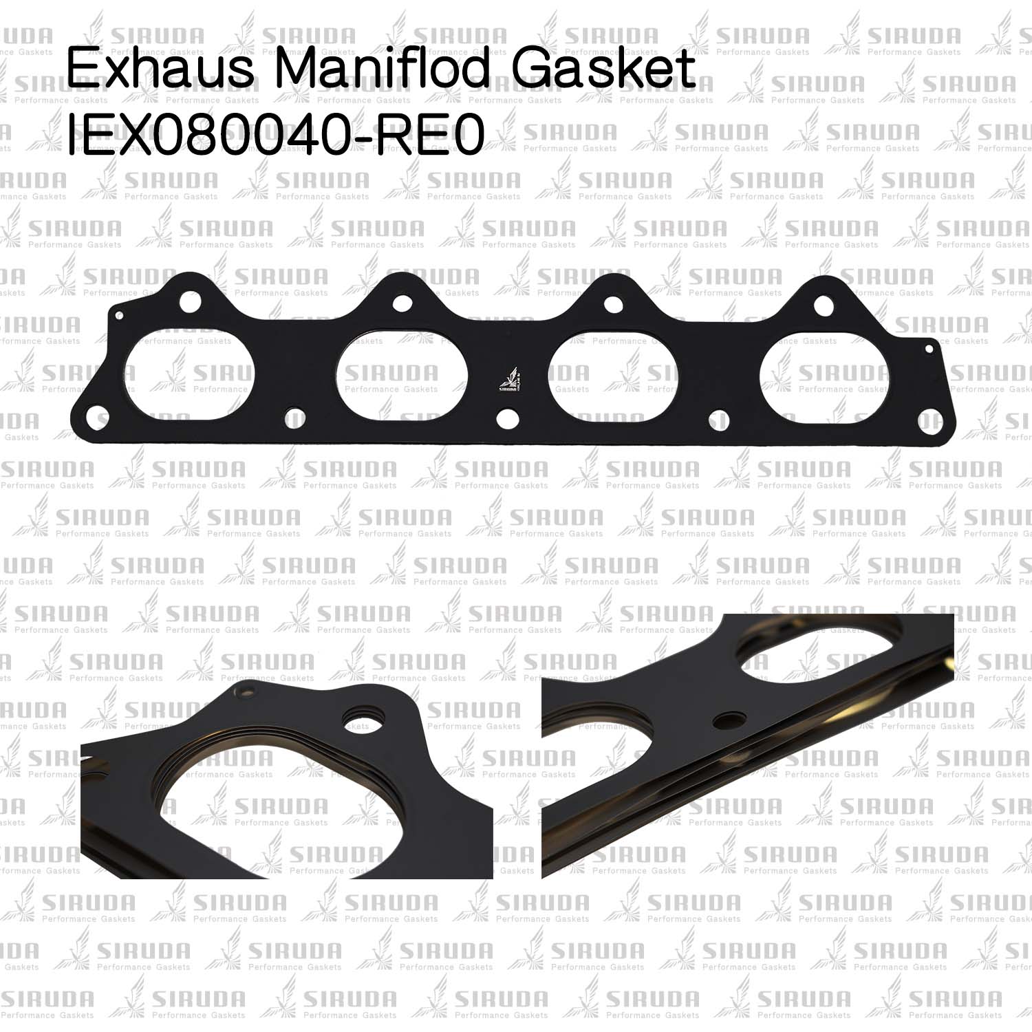SIRUDA_Exhaust Manifold Gasket_MITSUBUSHI_4G63T