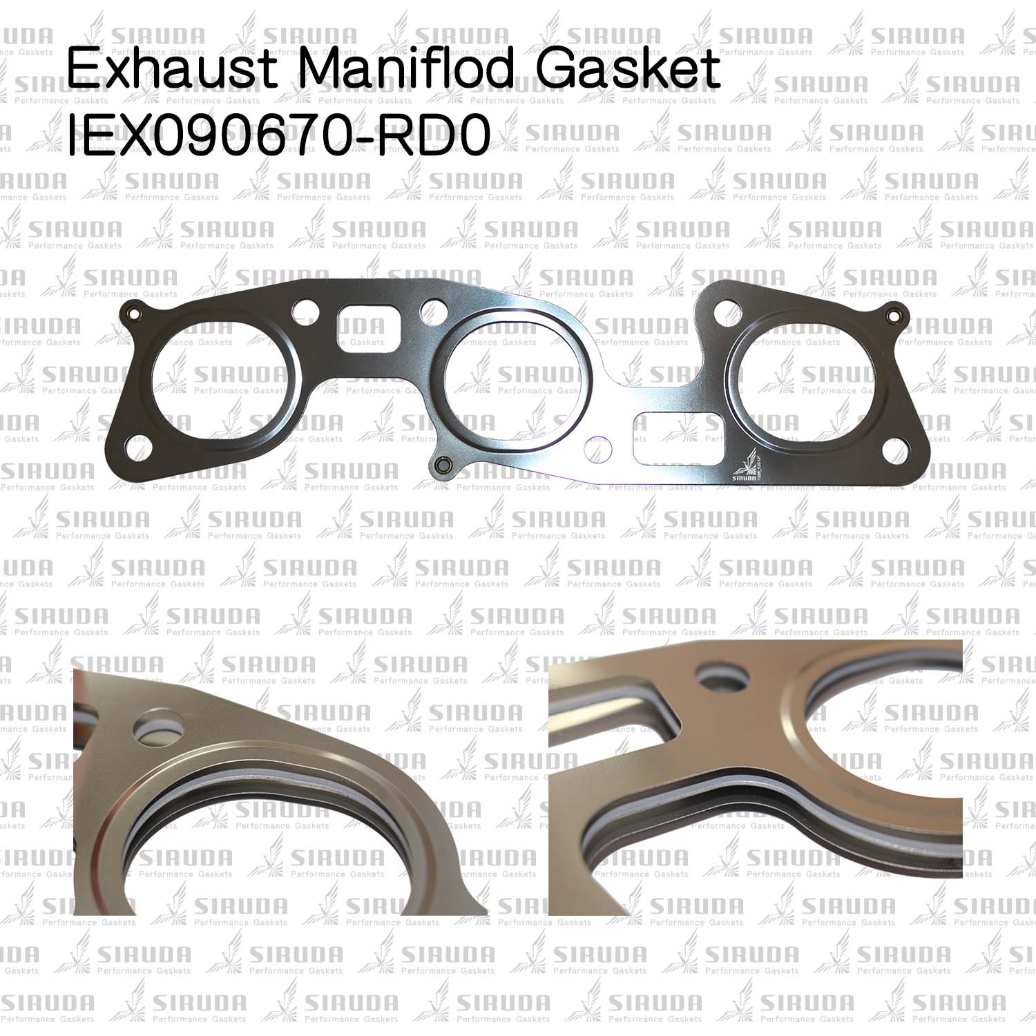 SIRUDA_Exhaust Manifold Gasket_NISSAN_RB26DETT