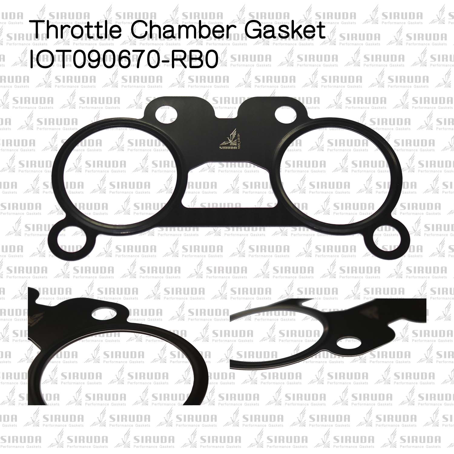 SIRUDA_Throttle Chamber Gasket_NISSAN_RB26DETT